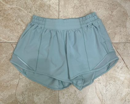 Lululemon Hotty Hot Shorts Green Size 6 - $105 - From Ashley
