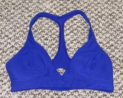 Lululemon All Day Breeze Bra Blue Size 6 - $30 (53% Off Retail) - From  Olivia