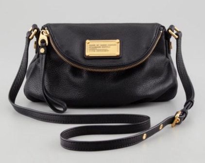 Marc Jacobs The Snapshot Black Multi Leather Camera Bag