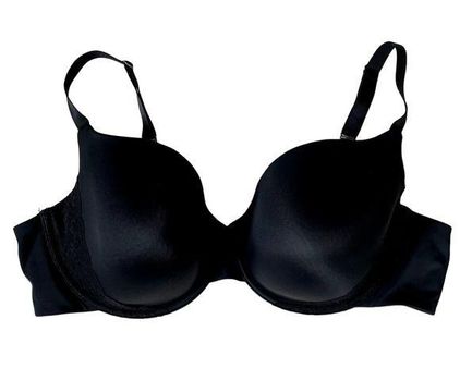 Spanx Bra Womens 44DD Black Underwire Lace Trim Foam Lined Cup Size  undefined - $27 - From Kristen