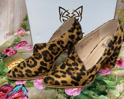 beast leopard booties