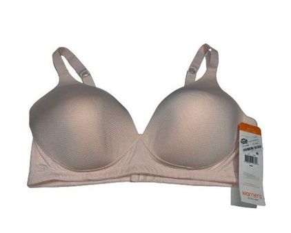 Simply Perfect By Warner's Womens Size 40D Light Pink Wireless Lightly  Lines Bra - $13 New With Tags - From Heather