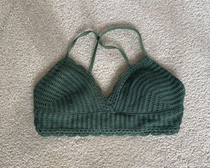 Hollister Crop Crochet Bralette