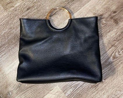 Lauren Conrad LC Black Leather Purse