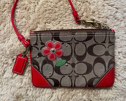 Coach Vintage Poppy Wristlet Wallet