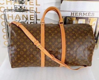 AUTHENTICATED LOUIS VUITTON MONOGRAM KEEPALL 55