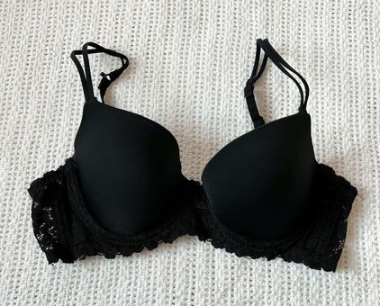 No Boundaries Black Lace Bra Size 36B Size M - $10 - From Brittany