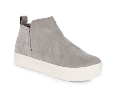 dolce vita gray suede sneakers