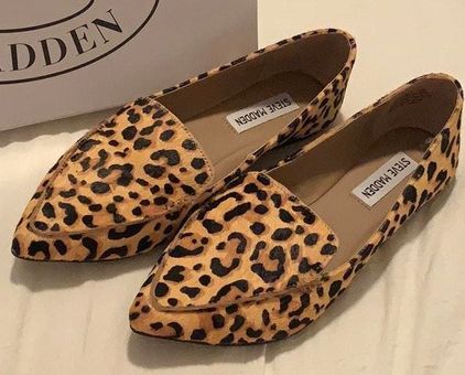 visitar con las manos en la masa manejo Steve Madden Leopard Flats Multi Size 6.5 - $75 (21% Off Retail) - From  Megan