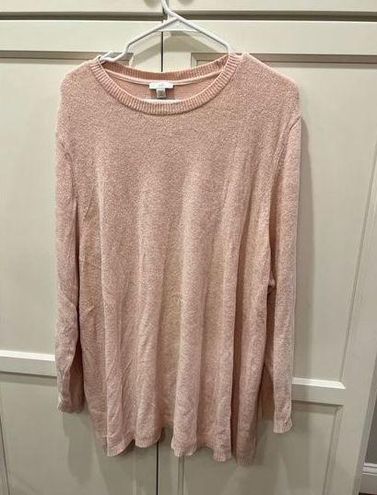 J.Jill 3X cozy long sleeve pink top sweater preppy basic office - $24 -  From Abby