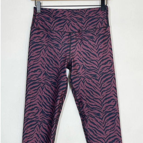 Kyodan Womens Size S Animal Print Leggings Burgundy Workout Activewear -  $27 - From Marissa