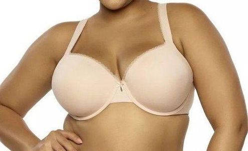 Paramour Brushed Micro Low Plunge Contour Bra to H Cup