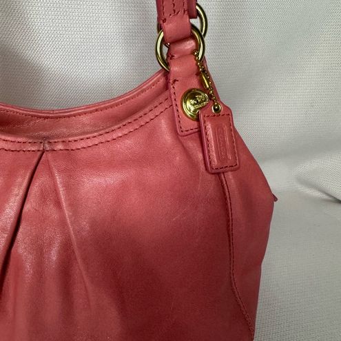 Coach Pink Smooth Leather Breast Cancer Awareness Shoulder Bag GUC - $144 -  From Olivia