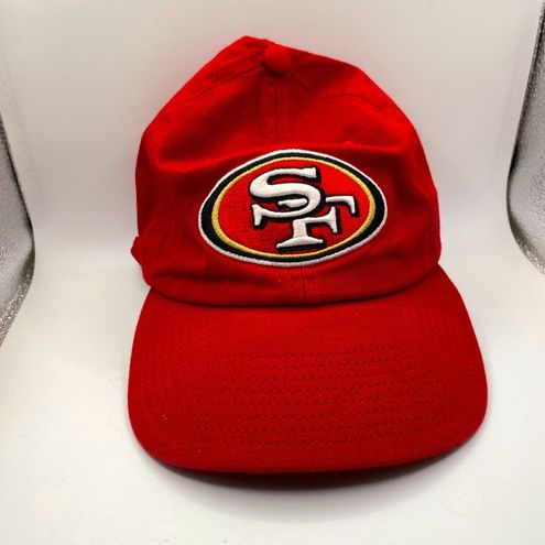 47, Accessories, San Francisco 49ers Ball Cap Hat Red Vintage