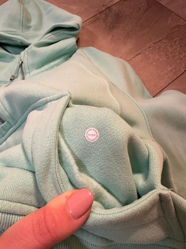 Lululemon Scuba Oversized Half-Zip Hoodie in Wild Mint Size XL