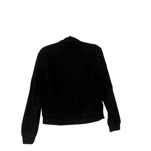 Brandy Melville Black Bomber Jacket Coat Size M - $25 - From StyleBy