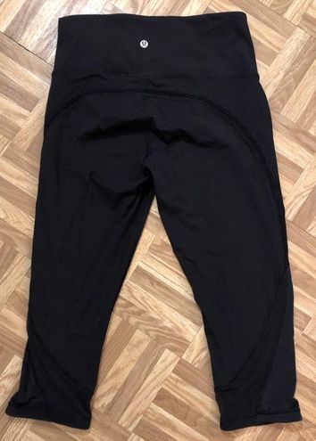 Lululemon Fresh In Mesh Cropped Leggings