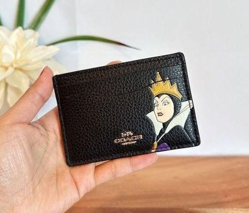 COACH®  Disney X Coach Card Case With Evil Queen Motif