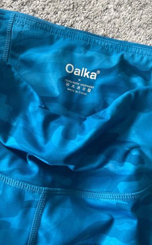 Oalka Leggings Blue Size M - $15 (50% Off Retail) - From Emily