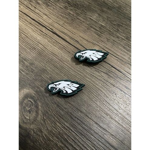 Philadelphia Eagles Football Team Charm For Crocs Shoe Charms - 2 Pieces