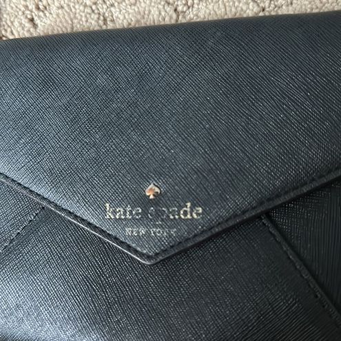 Kate Spade New York Cedar Street Monday Envelope Crossbody Bag Black  Leather - $36 (88% Off Retail) - From Kami