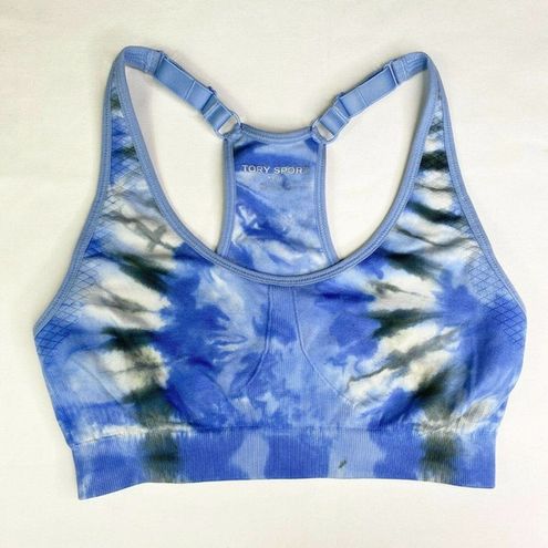 Racerback sports bra in blue - Tory Sport