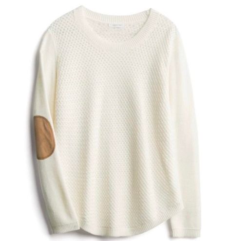 August mist josey elbow patch pullover clearance