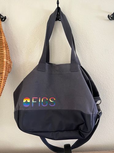 FIGS Pride Caduceus Laminated Tote