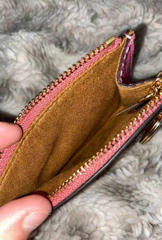 Coach Pink Mini Skinny Id Case Wallet - $37 - From rubye