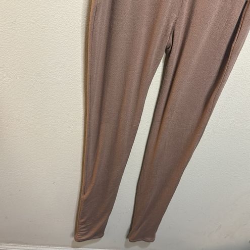 Naked Wardrobe The nw Sleeveless Jumpsuit - Nude Size L - $65 New