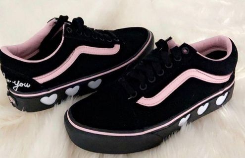 heart platform vans