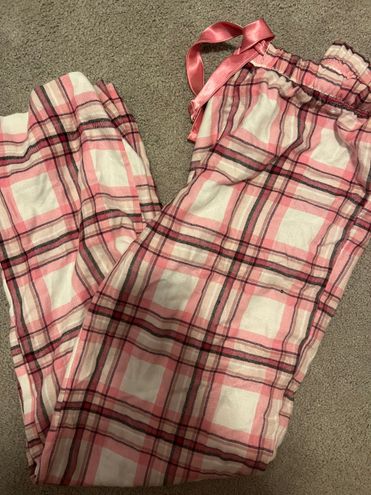 Aeropostale Flannel Pajama Pants Pink - $10 (60% Off Retail) - From emma