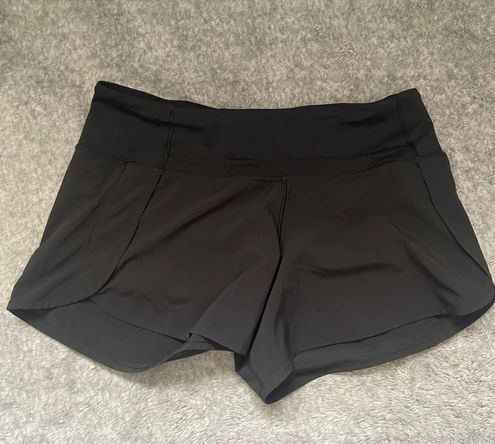 Lululemon Run Times Short II 4 Black Size 6 - $54 (56% Off Retail