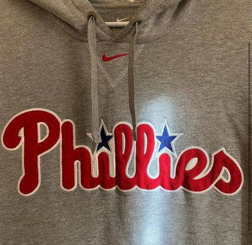 Nike Vintage Phillies Hoodie Gray Size XL - $20 - From Sydney