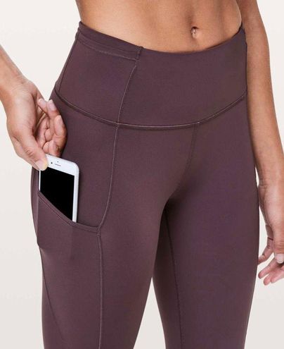 Lululemon Fast & Free 7/8 Tight II *Nulux 25 Arctic Plum Purple Size 0 -  $56 (56% Off Retail) - From Sherry