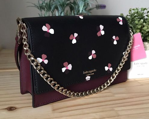 Kate Spade Cameron Dusk Buds Ditsy Blackmulti Convertible