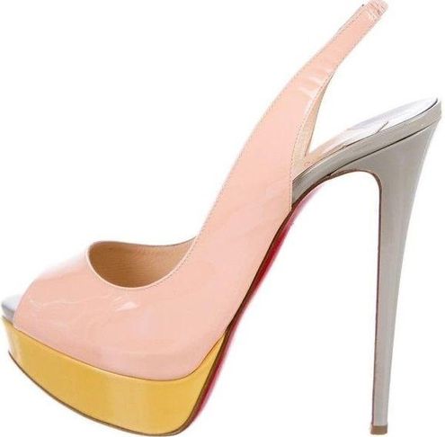 Christian Louboutin Lady Peep Pumps