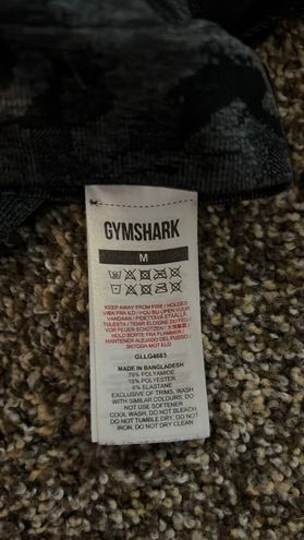 Gymshark Camo Seamless Leggings Black Size M - $29 (51% Off Retail