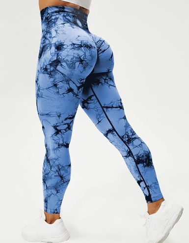 Pcheebum Scrunch Butt Leggings Blue Size M - $22 (45% Off Retail) - From  Andrea