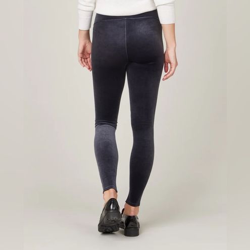 Spanx Velvet Leggings in Classic Navy Blue - $50 (48% Off Retail