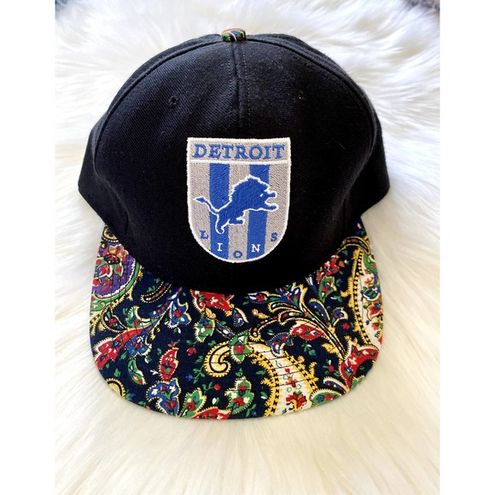 annco, Accessories, Detroit Lions Vintage 9s Annco Fitted Hat 7 4