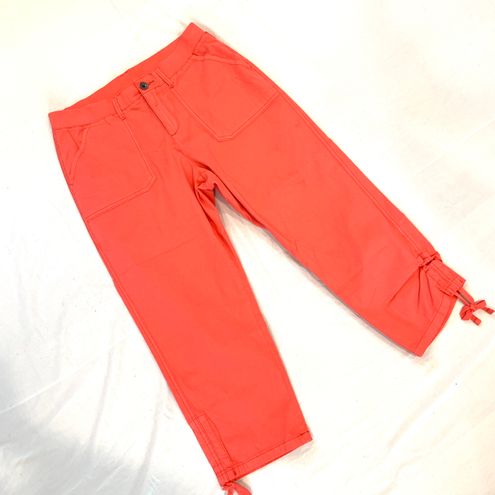 Style & Co Coral Womens Capri Pants Size 10 Orange - $18 - From Shoshannah