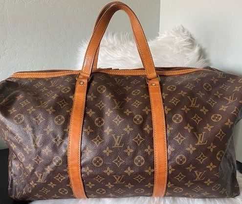 Louis Vuitton Monogram Keepall Sac Souple 55 duffle Travel Bag Brown - $750  (68% Off Retail) - From Cody