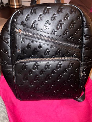 MONOGRAM MINI BACKPACK BLACK – Glam-Aholic Lifestyle