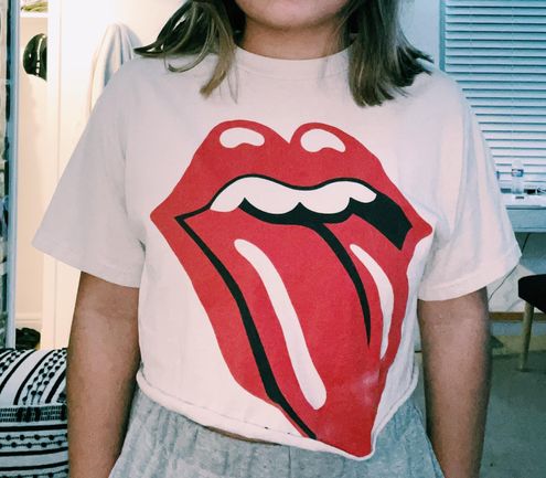 brandy melville rolling stones t shirt