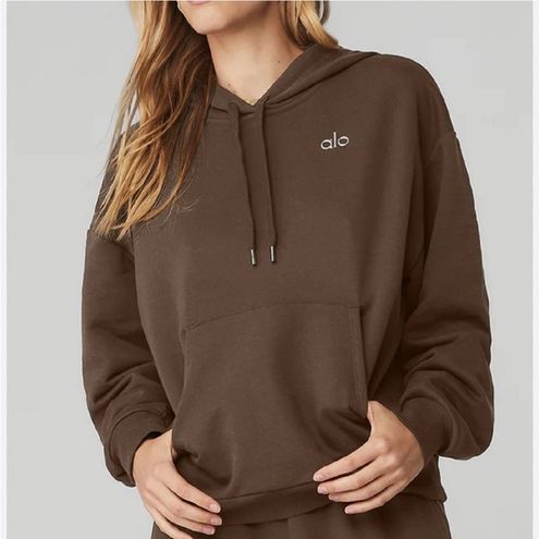 Alo Yoga Size Small Distressed Hoodie