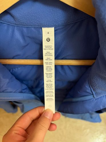 Lululemon Down for It All Jacket Blue Nile 4