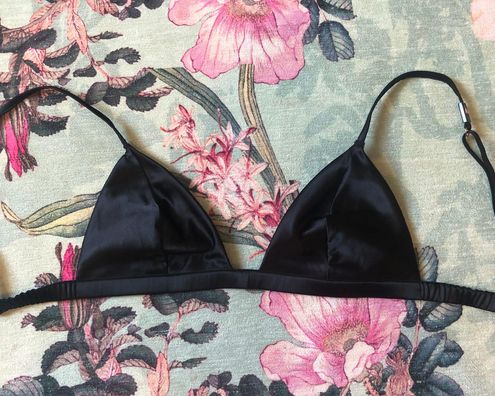 By Anthropologie Silky Triangle Bra