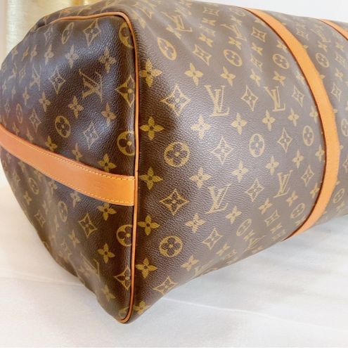 Louis Vuitton BEAUTIFUL ❤️Authentic Keepall 60 Bandouliere w/ strap  Monogram - $1191 - From Uta