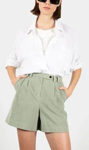 Impressions The Maze High Waist Corduroy Shorts